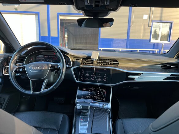 2020 Audi A6 40 TDI V (C8), серый, 4100000 рублей - вид 7
