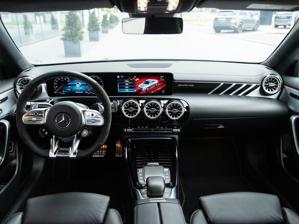 2021 Mercedes-Benz CLA AMG 45 AMG S II (C118, X118), красный, 3985000 рублей - вид 7