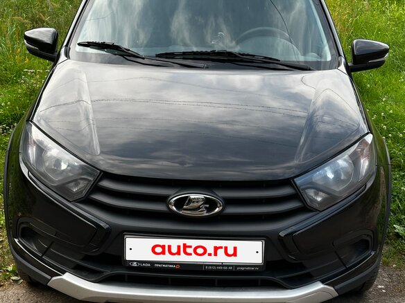 2023 Lada (ВАЗ) Granta Cross Euro-2 I Рестайлинг, чёрный, 800000 рублей - вид 2