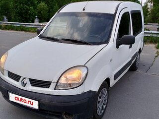 2008 Renault Kangoo I Рестайлинг, белый, 420000 рублей, вид 1