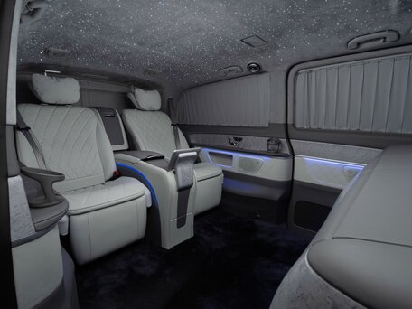 2024 Mercedes-Benz V-Класс Extra Long 300 d экстра длинный III (W447) Рестайлинг 2, чёрный, 27000000 рублей, вид 1