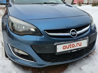 2013 Opel Astra J Рестайлинг, синий, 770000 рублей, вид 1