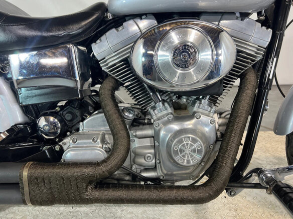 2002 Harley-Davidson Dyna Super Glide, серебристый, 650000 рублей - вид 17