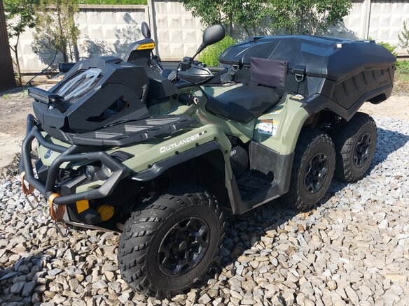 2018 BRP Can-Am Outlander 650, зелёный, 2000000 рублей