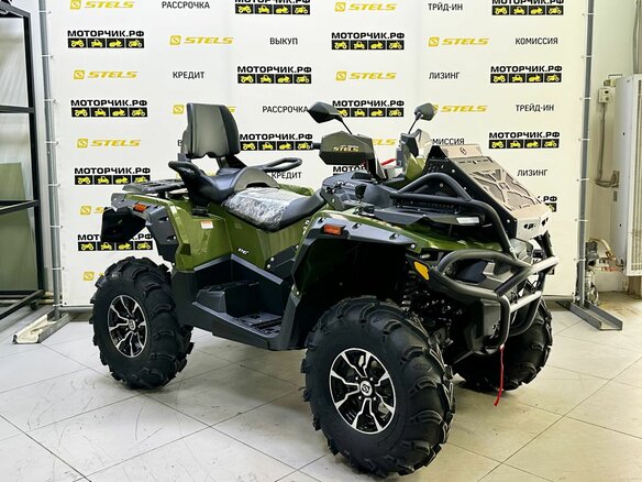 2026 Stels ATV-850 Guepard Trophy, зелёный - вид 6