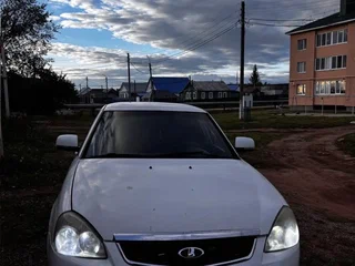 2009 Lada (ВАЗ) Priora I, белый, 210000 рублей, вид 1