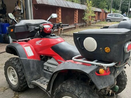 2006 Honda TRX 680 (Rincon), красный, 650000 рублей, вид 5