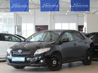 2008 Toyota Corolla X (E140, E150), чёрный, 850000 рублей, вид 1