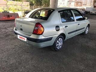 2003 Renault Symbol I Рестайлинг, зелёный, 299997 рублей, вид 5