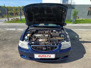 2009 Hyundai Accent ТагАЗ II, синий, 420000 рублей, вид 4