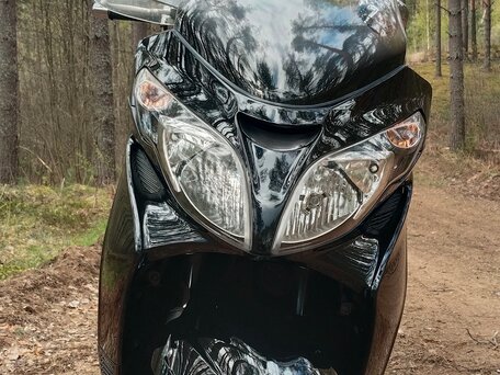 2007 Suzuki Burgman (SkyWave) 400, чёрный, 290000 рублей, вид 1