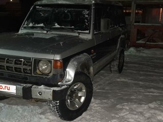 1992 Hyundai Galloper I, серый, 600000 рублей, вид 1