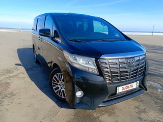 2016 Toyota Alphard III, чёрный, 4300000 рублей, вид 3