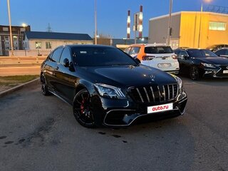 2014 Mercedes-Benz S-Класс 500 Long VI (W222, C217), чёрный, 3100000 рублей, вид 3