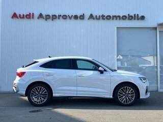 2023 Audi Q3 Sportback 35 TFSI MHEV II (F3), белый, 2300000 рублей, вид 3