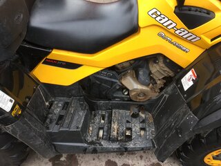 2012 BRP Can-Am Outlander MAX 650, жёлтый, 700000 рублей, вид 3