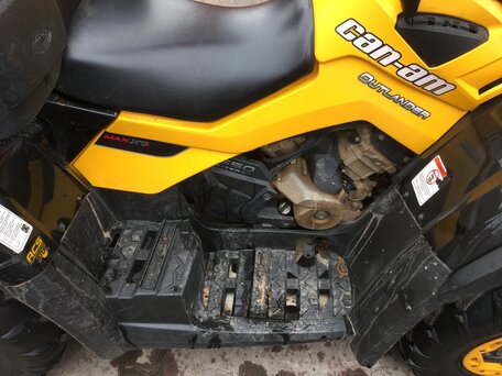 2012 BRP Can-Am Outlander MAX 650, жёлтый, 700000 рублей, вид 3