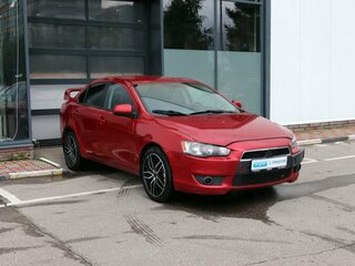2008 Mitsubishi Lancer X, красный, 375000 рублей, вид 2