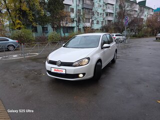 2010 Volkswagen Golf VI, белый, 1550000 рублей, вид 1