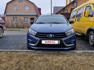 2018 Lada (ВАЗ) Vesta I, синий, 900000 рублей, вид 1