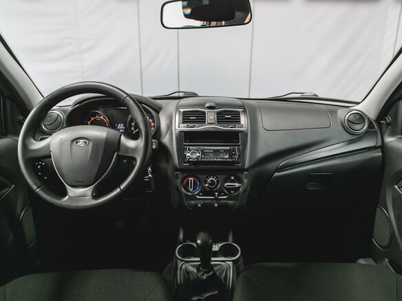 2021 Lada (ВАЗ) Granta I Рестайлинг, серый, 620000 рублей - вид 12