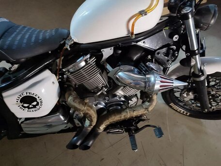 2000 Yamaha XVS1100, белый, 450000 рублей, вид 3