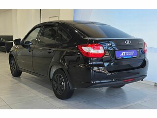 2014 Lada (ВАЗ) Granta I, чёрный, 480000 рублей, вид 5