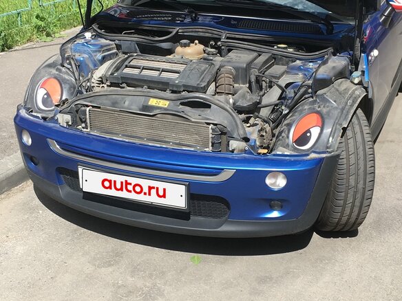 2006 Mini Hatch Cooper S I (R50), синий, 1200000 рублей - вид 11