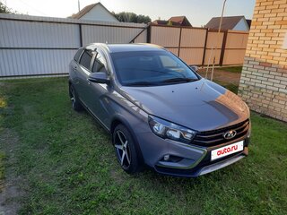 2019 Lada (ВАЗ) Vesta SW Cross I, серый, 1195000 рублей, вид 3