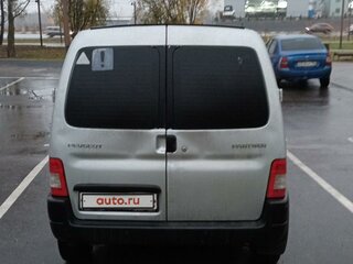 2006 Peugeot Partner I Рестайлинг, серебристый, 380000 рублей, вид 3