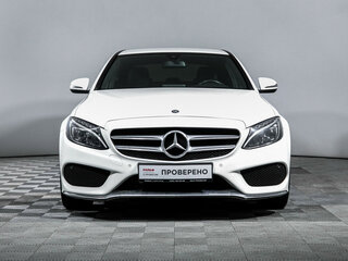 2016 Mercedes-Benz C-Класс 180 IV (W205), белый, 2400000 рублей, вид 2
