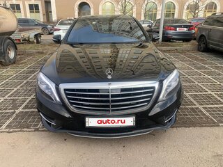 2015 Mercedes-Benz S-Класс 500 VI (W222, C217), чёрный, 2850000 рублей, вид 1