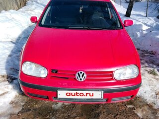 1998 Volkswagen Golf IV, красный, 150000 рублей, вид 1