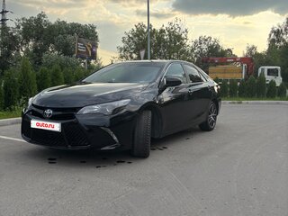 2015 Toyota Camry VII (XV50) Рестайлинг, чёрный, 1550000 рублей, вид 5