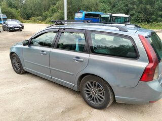 2008 Volvo V50 I Рестайлинг, серый, 940000 рублей, вид 4