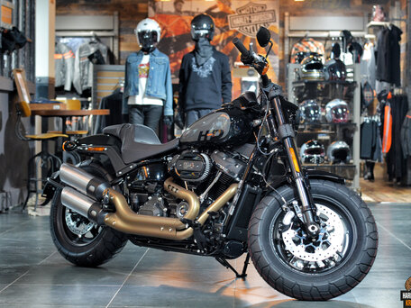 2024 Harley-Davidson Fat Bob, чёрный, 3350000 рублей, вид 5