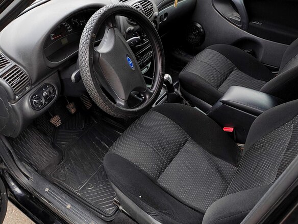 2013 Lada (ВАЗ) Kalina I, чёрный, 385000 рублей - вид 12