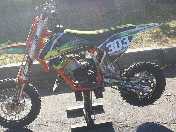 2021 KTM 50 SX, оранжевый, 350000 рублей