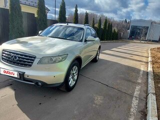 2008 Infiniti FX35 I (S50) Рестайлинг, золотистый, 880000 рублей, вид 3