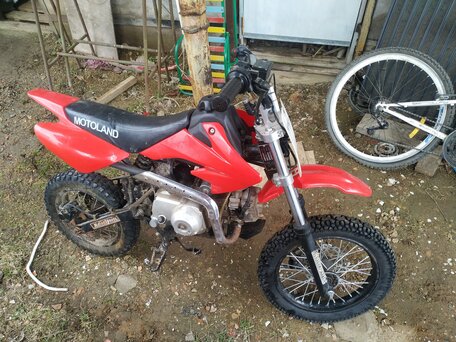 2015 Motoland CRF125, красный, 30000 рублей, вид 3