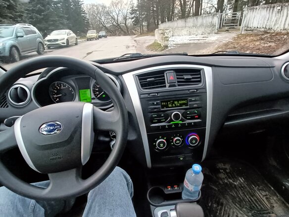 2015 Datsun mi-DO, серый, 350000 рублей - вид 9