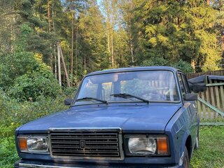 2004 Lada (ВАЗ) 2107, синий, 160000 рублей, вид 1