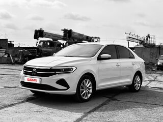 2021 Volkswagen Polo VI, белый, 1790000 рублей, вид 3