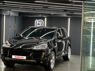2008 Porsche Cayenne S I Рестайлинг (957), чёрный, 990000 рублей, вид 4