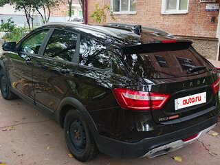 2019 Lada (ВАЗ) Vesta SW Cross I, чёрный, 1050000 рублей, вид 4