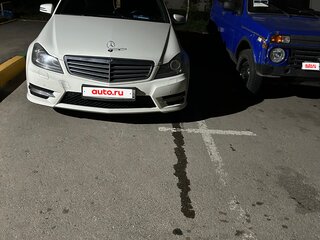 2011 Mercedes-Benz C-Класс 180 BlueEFFICIENCY III (W204) Рестайлинг, белый, 1450000 рублей, вид 3