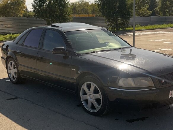 1999 Audi S8 I (D2), чёрный, 700000 рублей - вид 4