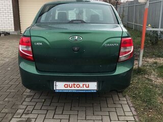 2015 Lada (ВАЗ) Granta I, зелёный, 420000 рублей, вид 3