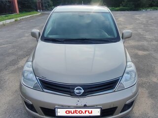 2010 Nissan Tiida I Рестайлинг, коричневый, 760000 рублей, вид 2