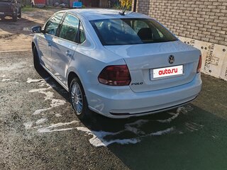 2019 Volkswagen Polo V Рестайлинг, белый, 1150000 рублей, вид 3